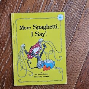 Scholastic Yellow 'More Spaghetti, I Say!' Book